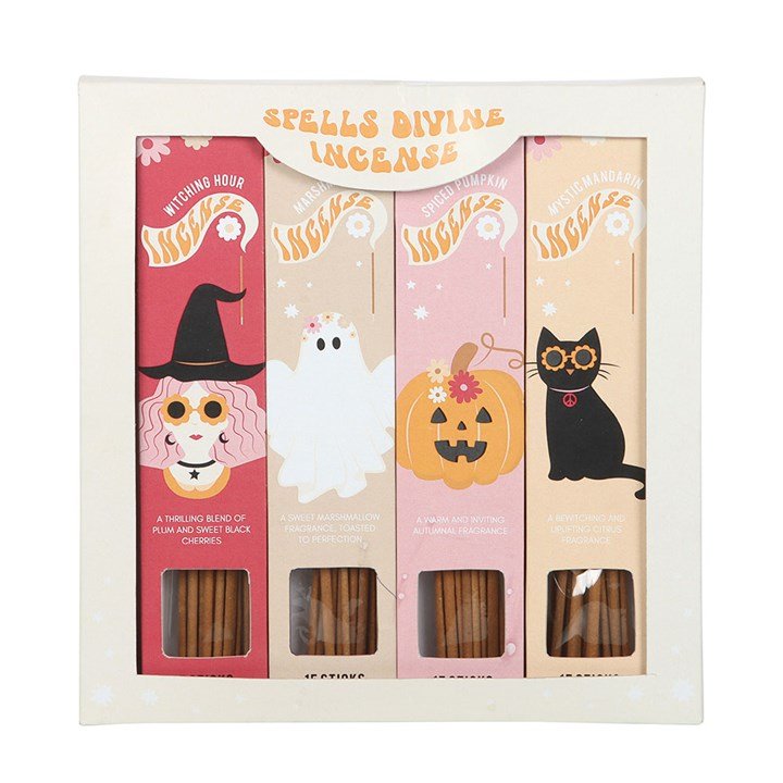 Spells Divine Halloween Incense Stick Gift Set - Scents & Gifts UK