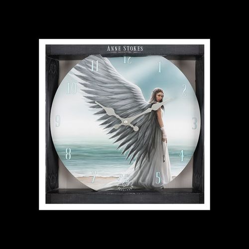 Spirit Guide Wall Clock by Anne Stokes - Scents & Gifts UK