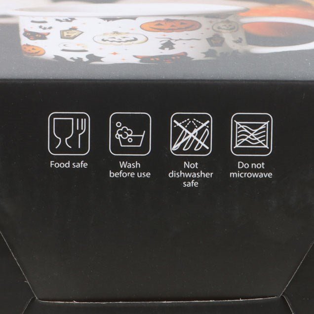 Spooky Cat and Pumpkin Print Mug - Scents & Gifts UK