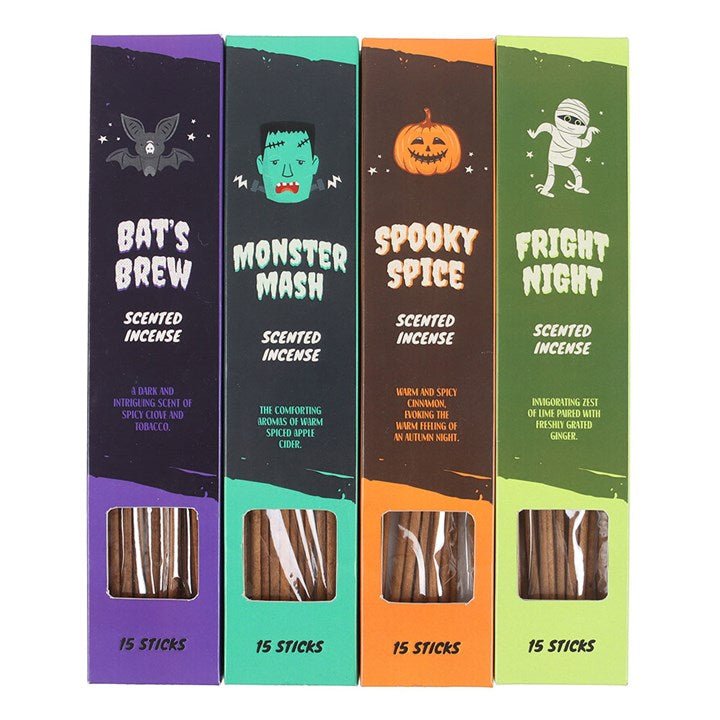 Spooky Scented Halloween Incense Stick Gift Set - Scents & Gifts UK