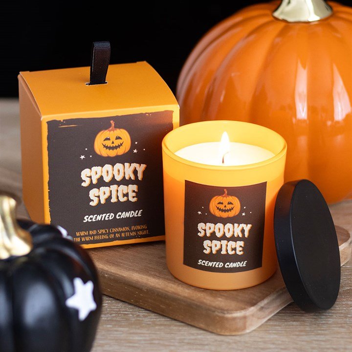 Spooky Spice Cinnamon Candle - Scents & Gifts UK