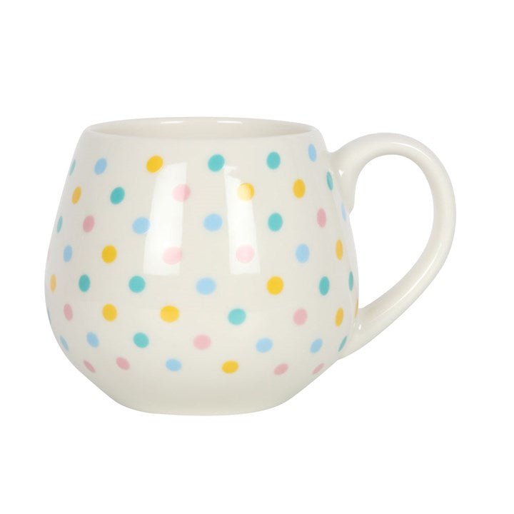 Spotted Rounded Mug - Scents & Gifts UK