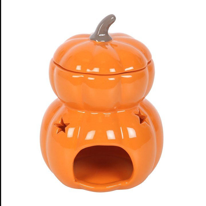 Stacked Pumpkin Oil Burner and Wax Warmer - Scents & Gifts UK