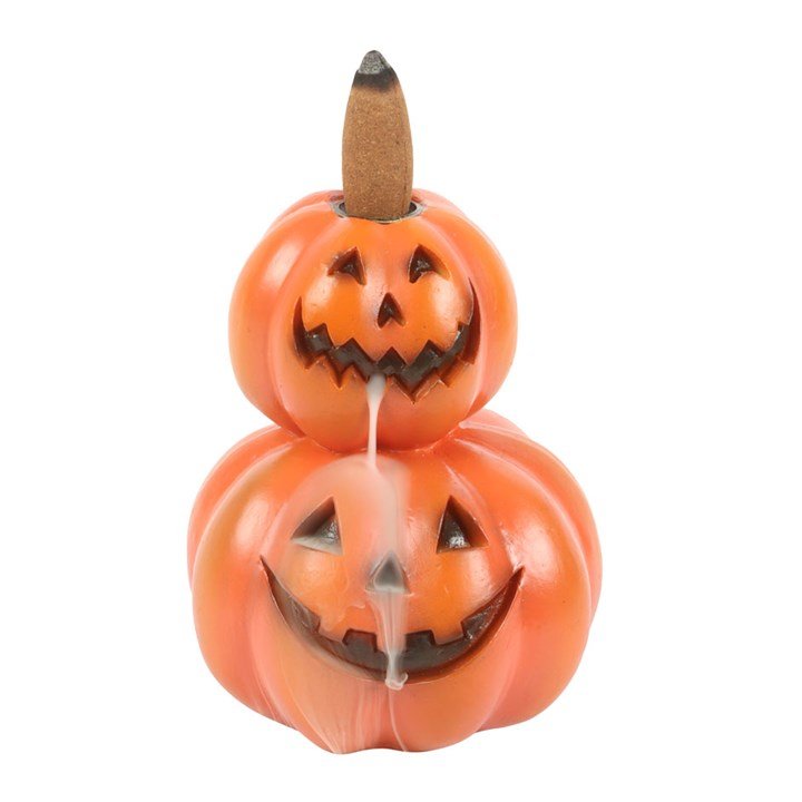 Stacked Pumpkins Backflow Incense Burner - Scents & Gifts UK