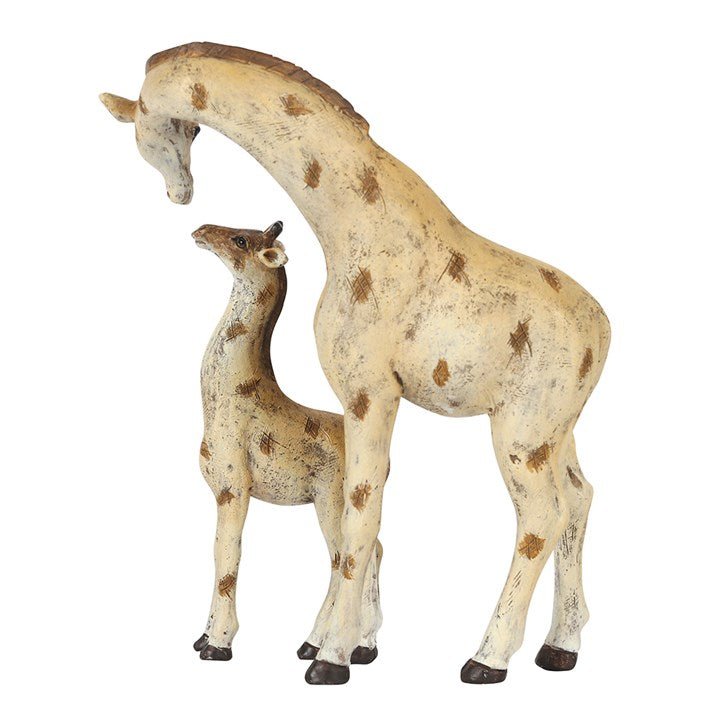 Stand Tall Giraffe Mother and Baby Ornament - Scents & Gifts UK