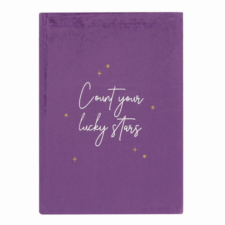 Star Sign Constellation Velvet Notebook - Scents & Gifts UK