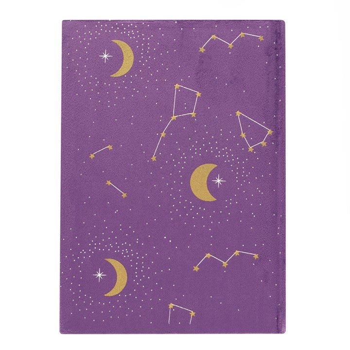 Star Sign Constellation Velvet Notebook - Scents & Gifts UK