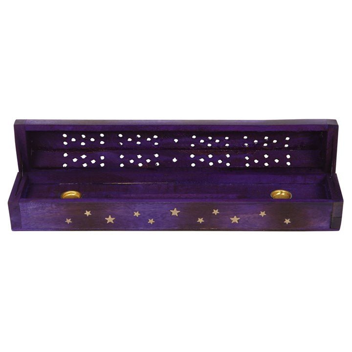 Star Wooden Bergamot Incense Box Set - Scents & Gifts UK