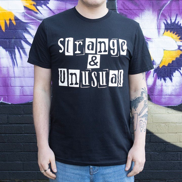 Strange & Unusual Unisex T-shirt Size L - Scents & Gifts UK