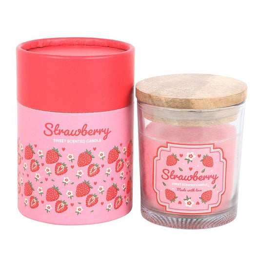 Strawberry Scented Candle - Scents & Gifts UK