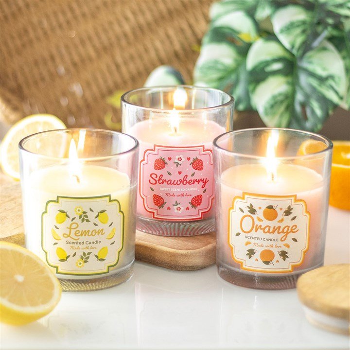 Strawberry Scented Candle - Scents & Gifts UK