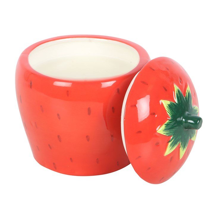 Strawberry Shaped Candle Jar - Scents & Gifts UK