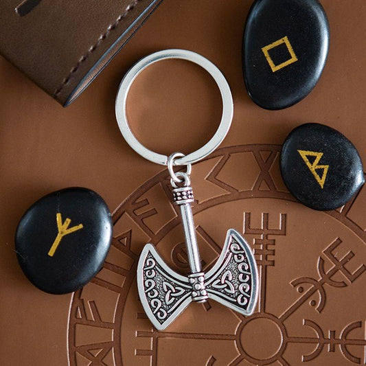 Strength and Power Axe of Valor Keyring - Scents & Gifts UK