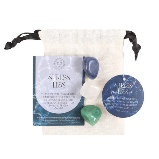 Stress Less Healing Crystal Set - Scents & Gifts UK