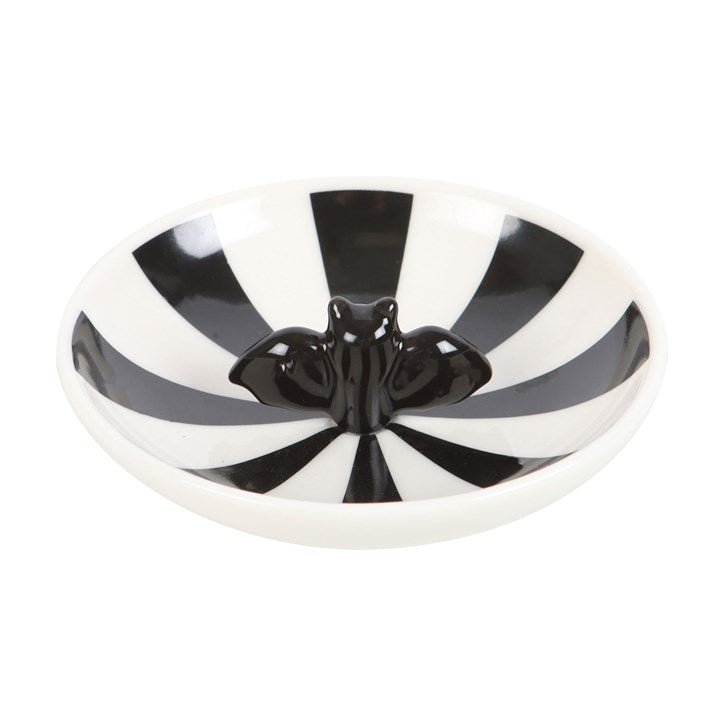 Striped Bat Trinket Dish - Scents & Gifts UK
