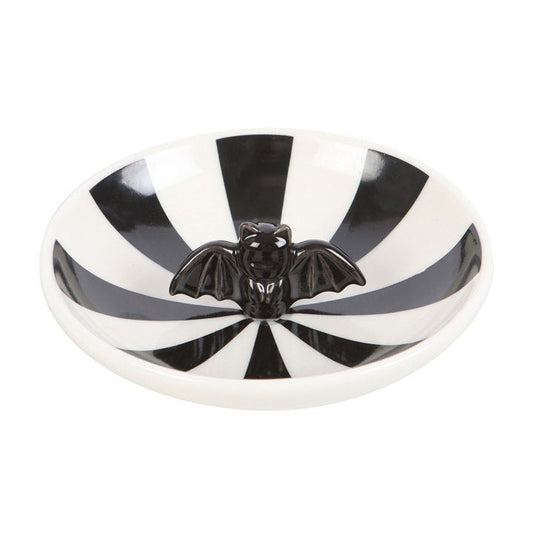 Striped Bat Trinket Dish - Scents & Gifts UK