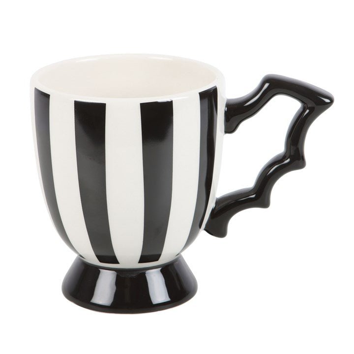 Striped Bat Wing Teacup - Scents & Gifts UK