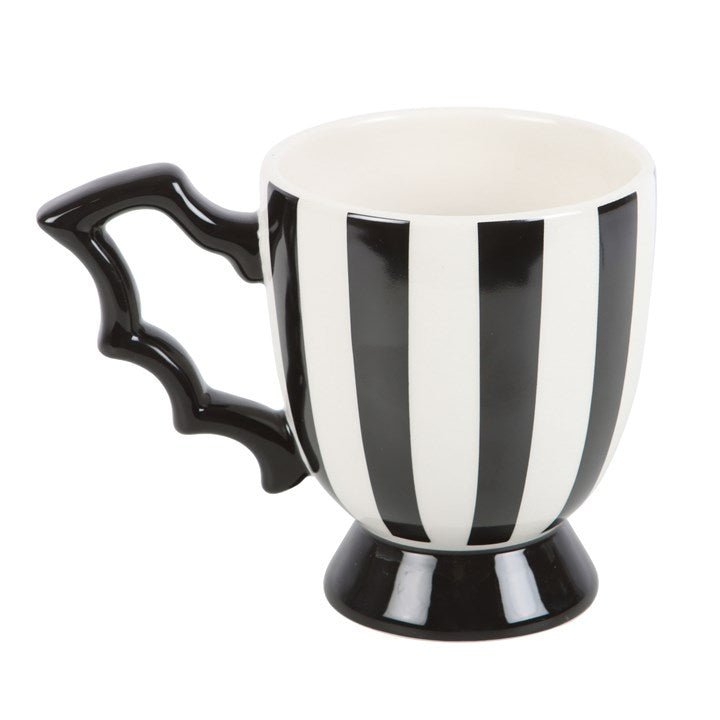 Striped Bat Wing Teacup - Scents & Gifts UK