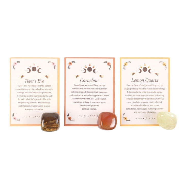 Summer Solstice Crystal Set - Scents & Gifts UK