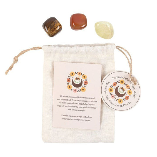 Summer Solstice Crystal Set - Scents & Gifts UK