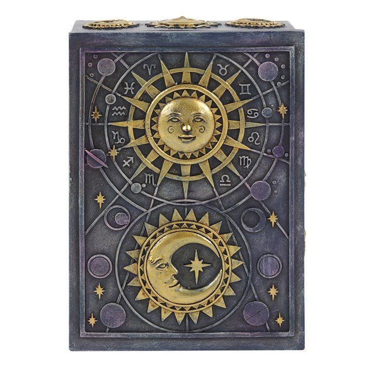 Sun and Moon Resin Storage Box - Scents & Gifts UK