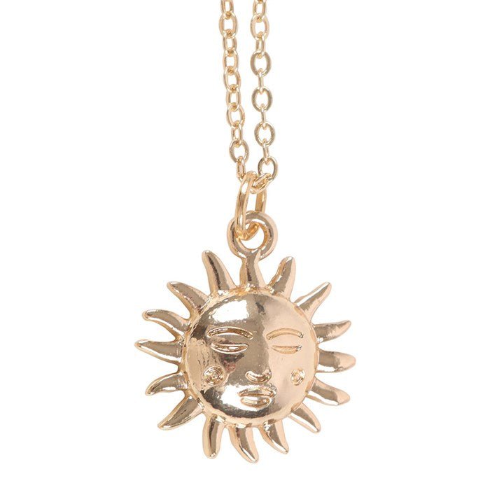Sun Necklace on Birthday Card - Scents & Gifts UK