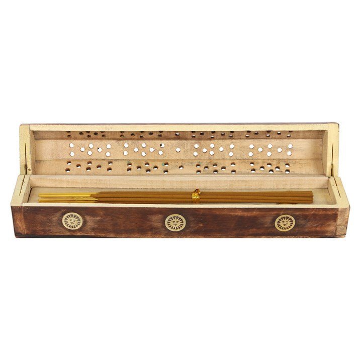 Sun Wooden Patchouli & Orange Incense Box Set - Scents & Gifts UK