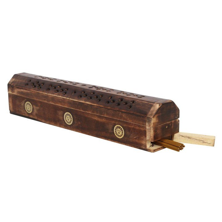 Sun Wooden Patchouli & Orange Incense Box Set - Scents & Gifts UK
