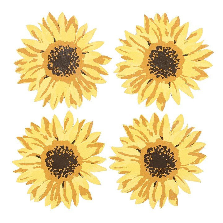 Sunflower Coaster Set - Scents & Gifts UK