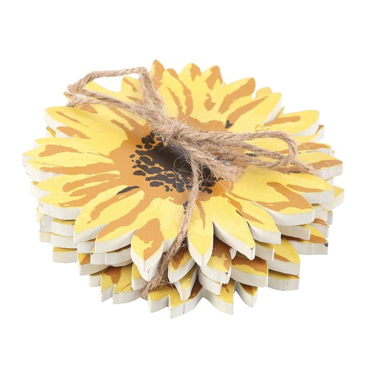 Sunflower Coaster Set - Scents & Gifts UK