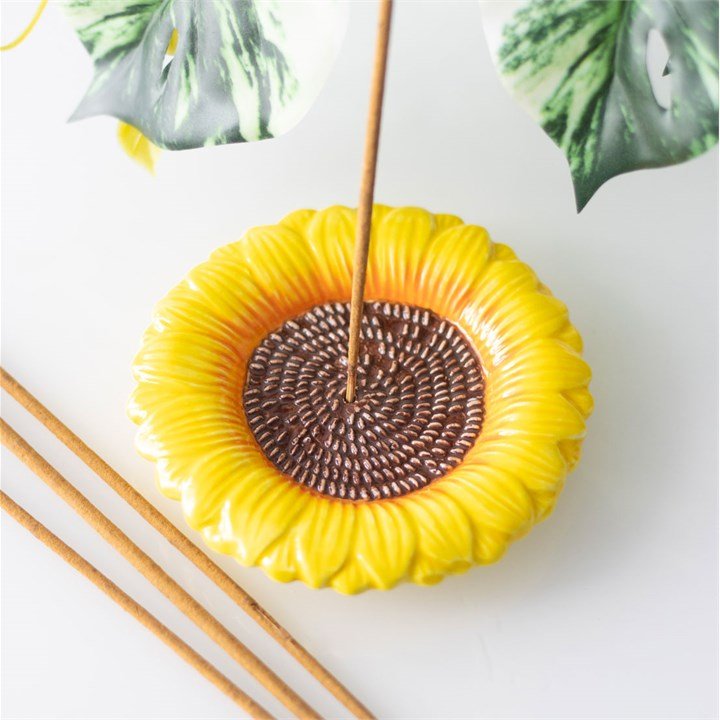 Sunflower Incense Stick Holder - Scents & Gifts UK