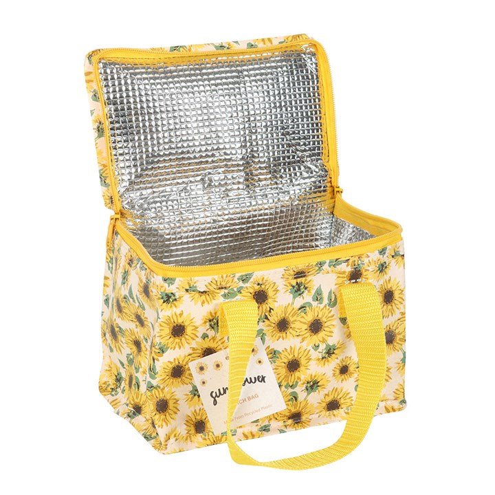 Sunflower Print Lunch Bag - Scents & Gifts UK