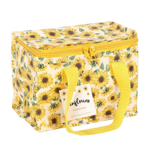 Sunflower Print Lunch Bag - Scents & Gifts UK