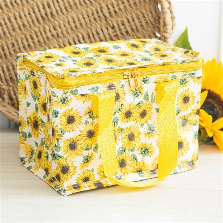Sunflower Print Lunch Bag - Scents & Gifts UK