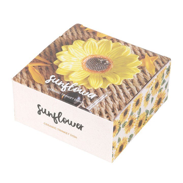 Sunflower Trinket Dish - Scents & Gifts UK