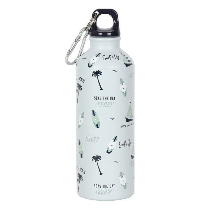 Surf's Up Nautical Metal Water Bottle - Scents & Gifts UK