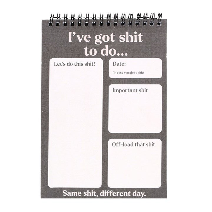 Sweary List Pad - Scents & Gifts UK