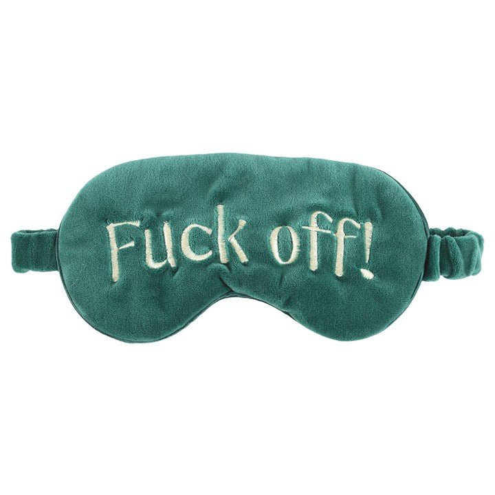 Sweary Velvet Sleep Mask - Scents & Gifts UK