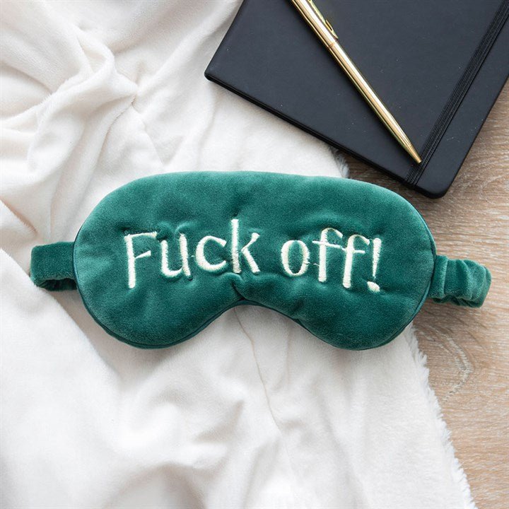 Sweary Velvet Sleep Mask - Scents & Gifts UK