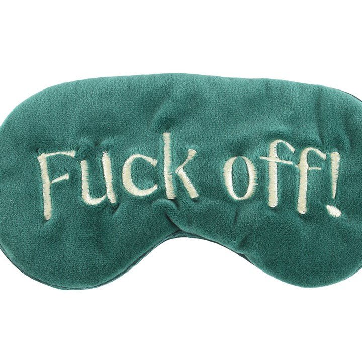Sweary Velvet Sleep Mask - Scents & Gifts UK