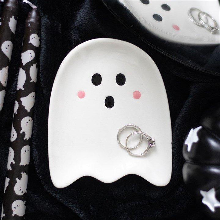 Sweet Ghost Ceramic Dish - Scents & Gifts UK