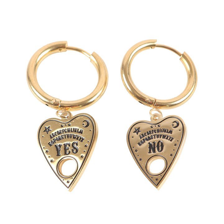 Talking Board Planchette Earrings - Scents & Gifts UK