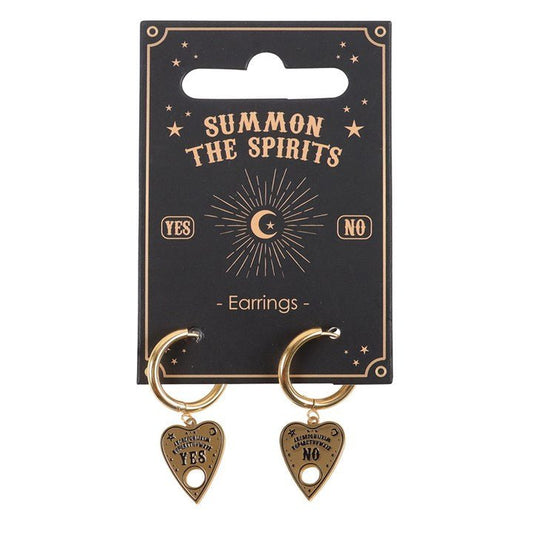 Talking Board Planchette Earrings - Scents & Gifts UK