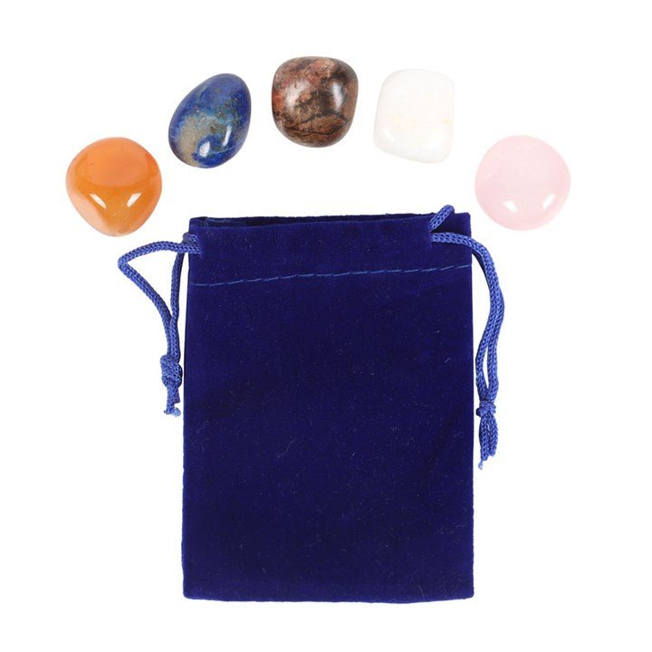 Taurus Crystal Tumblestone Set - Scents & Gifts UK