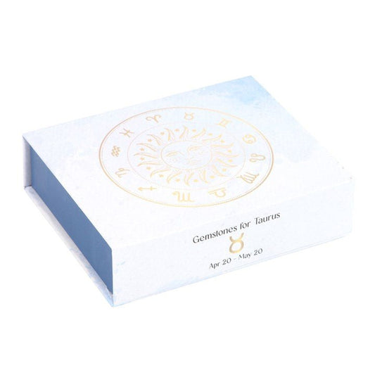 Taurus Crystal Tumblestone Set - Scents & Gifts UK