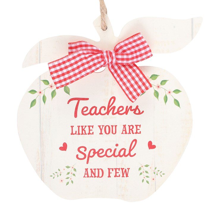 Teachers Like You Apple Hanging Decoration - Scents & Gifts UK