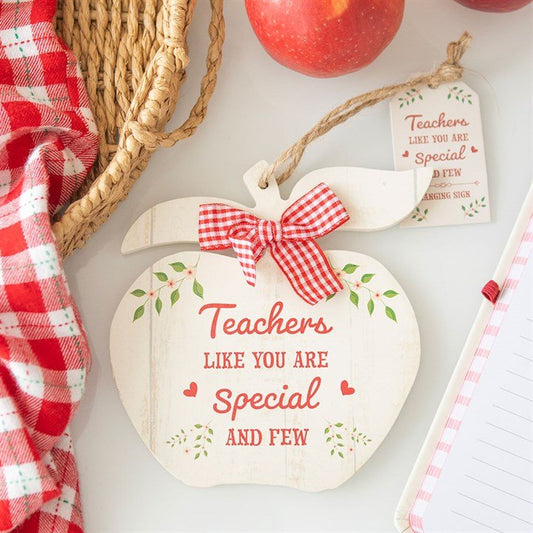 Teachers Like You Apple Hanging Decoration - Scents & Gifts UK