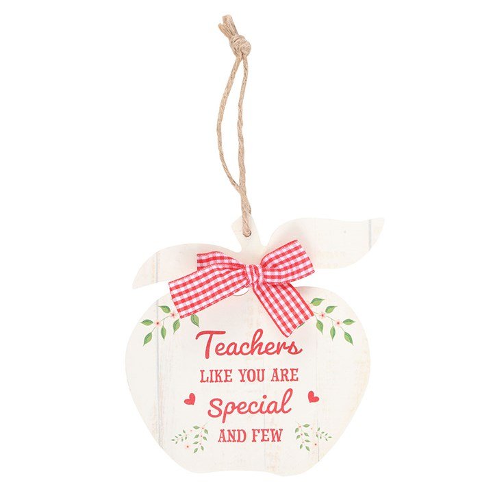 Teachers Like You Apple Hanging Decoration - Scents & Gifts UK