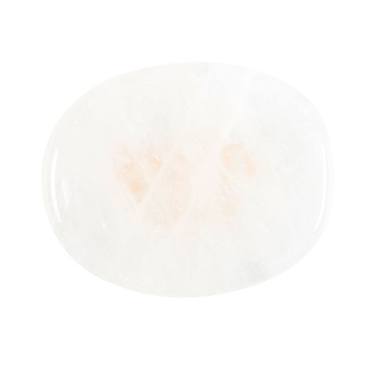 Thank You Clear Quartz Crystal Palm Stone - Scents & Gifts UK