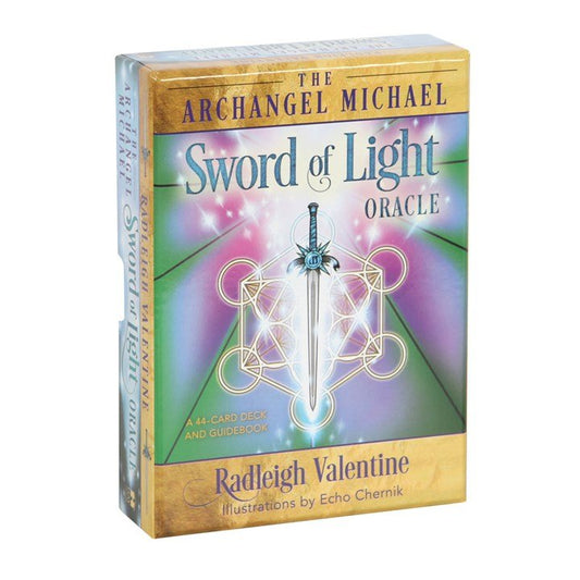The Archangel Michael Sword of Light Oracle Cards - Scents & Gifts UK